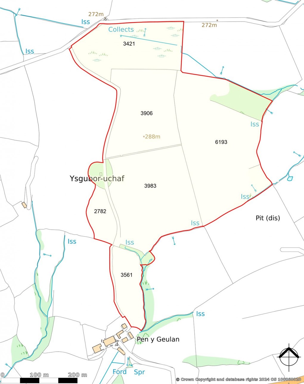 Floorplan for Land At Dolwar Fach, Dolanog, Welshpool, Powys