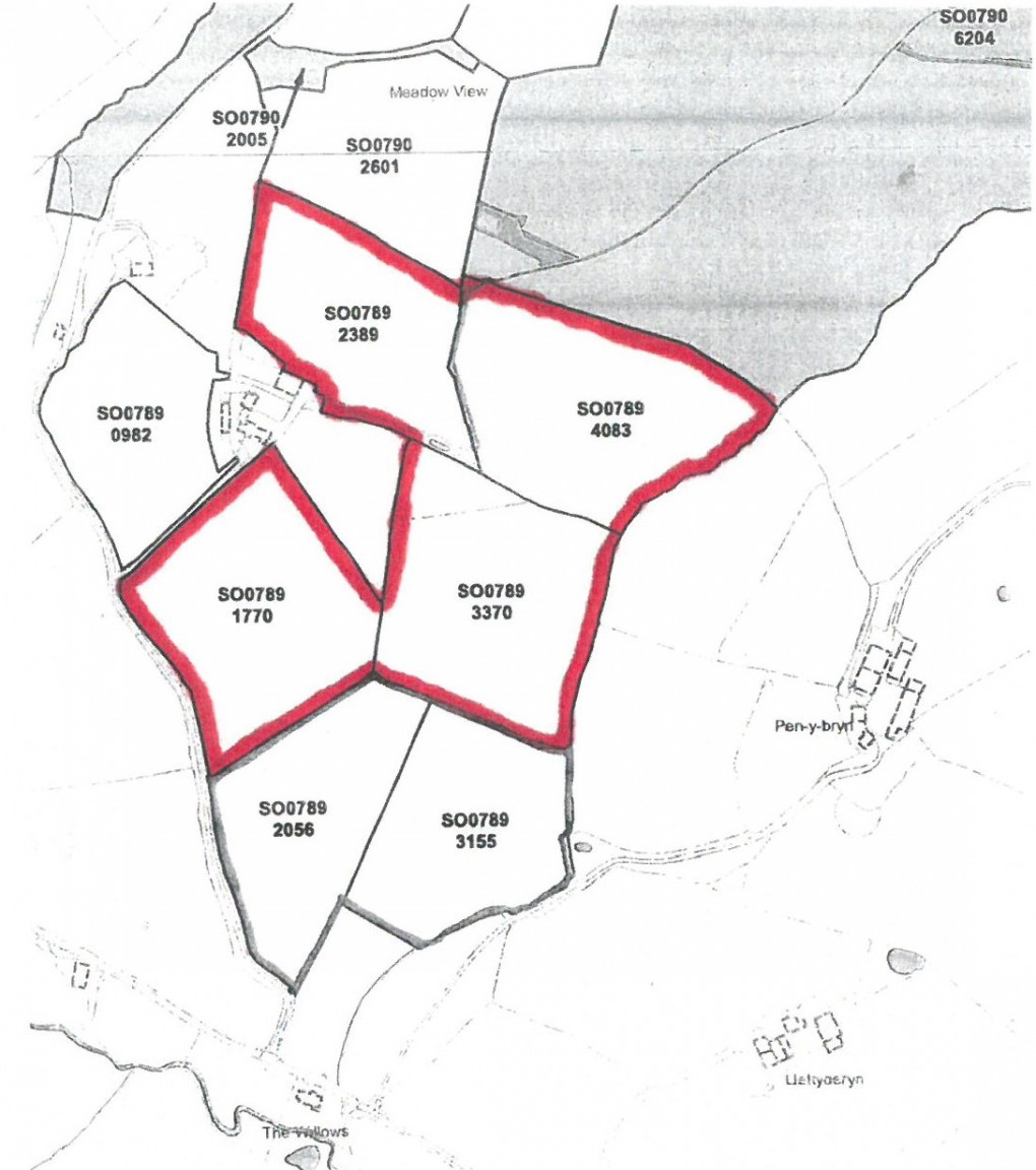 Floorplan for Land At The Ffridd Winter, Mochdre, Newtown, Powys
