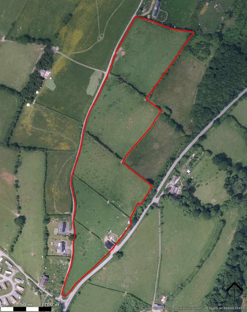 Floorplan for Land At The Barn, New Chapel, Llanidloes, Powys