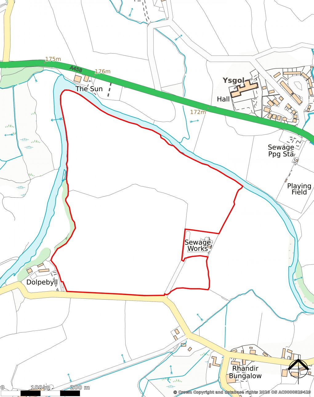 Floorplan for Land At Dol Pebyll, Llangadfan, Welshpool, Powys