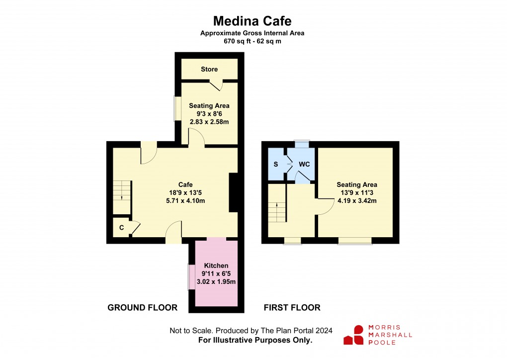 Floorplan for Glandovey Terrace, Aberdovey, Gwynedd