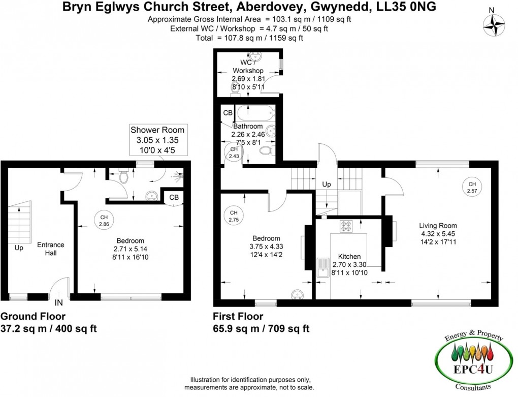 Floorplan for Aberdovey, Gwynedd, Aberdyfi