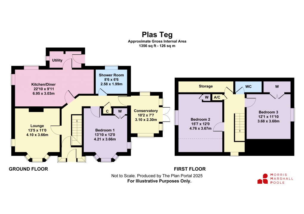 Floorplan for Llwyngwril, Gwynedd