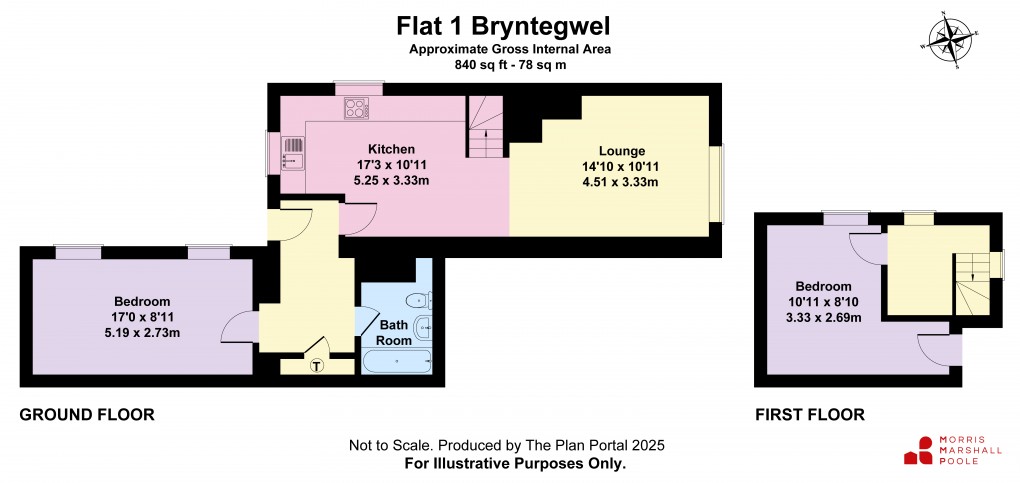 Floorplan for Aberdyfi, Gwynedd