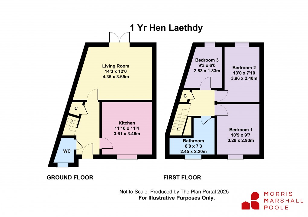 Floorplan for Red Lion Street, Tywyn, Gwynedd