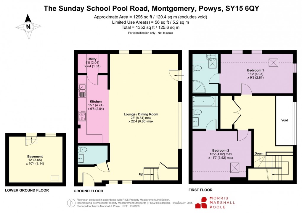 Floorplan for Pool Road, Montgomery, Powys