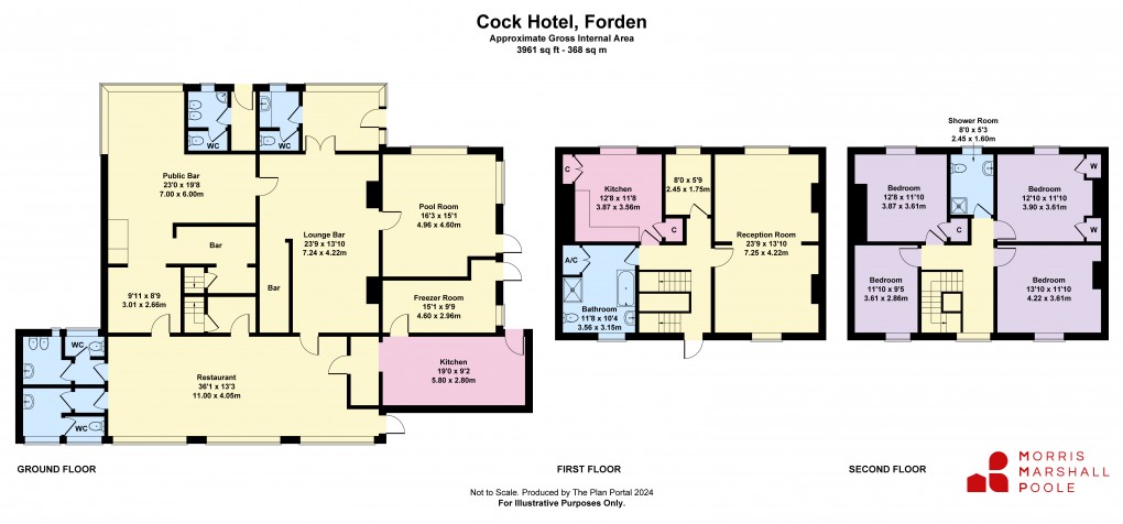 Floorplan for Forden, Welshpool, Powys