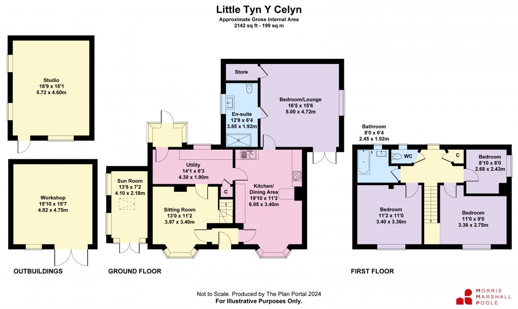 Floorplan for Pool Quay, Welshpool, Powys