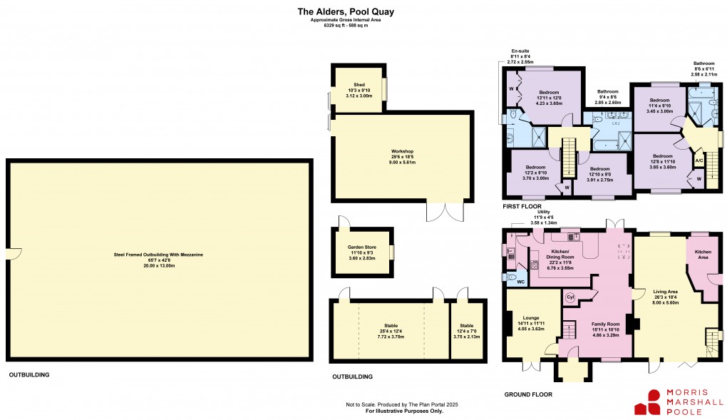 Floorplan for Pool Quay, Welshpool, Powys