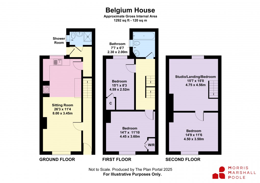 Floorplan for Bridge Street, Llanfair Caereinion, Welshpool, Powys