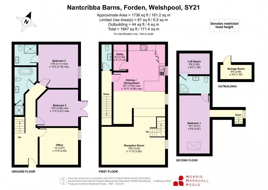 Floorplan for Forden, Welshpool, Powys