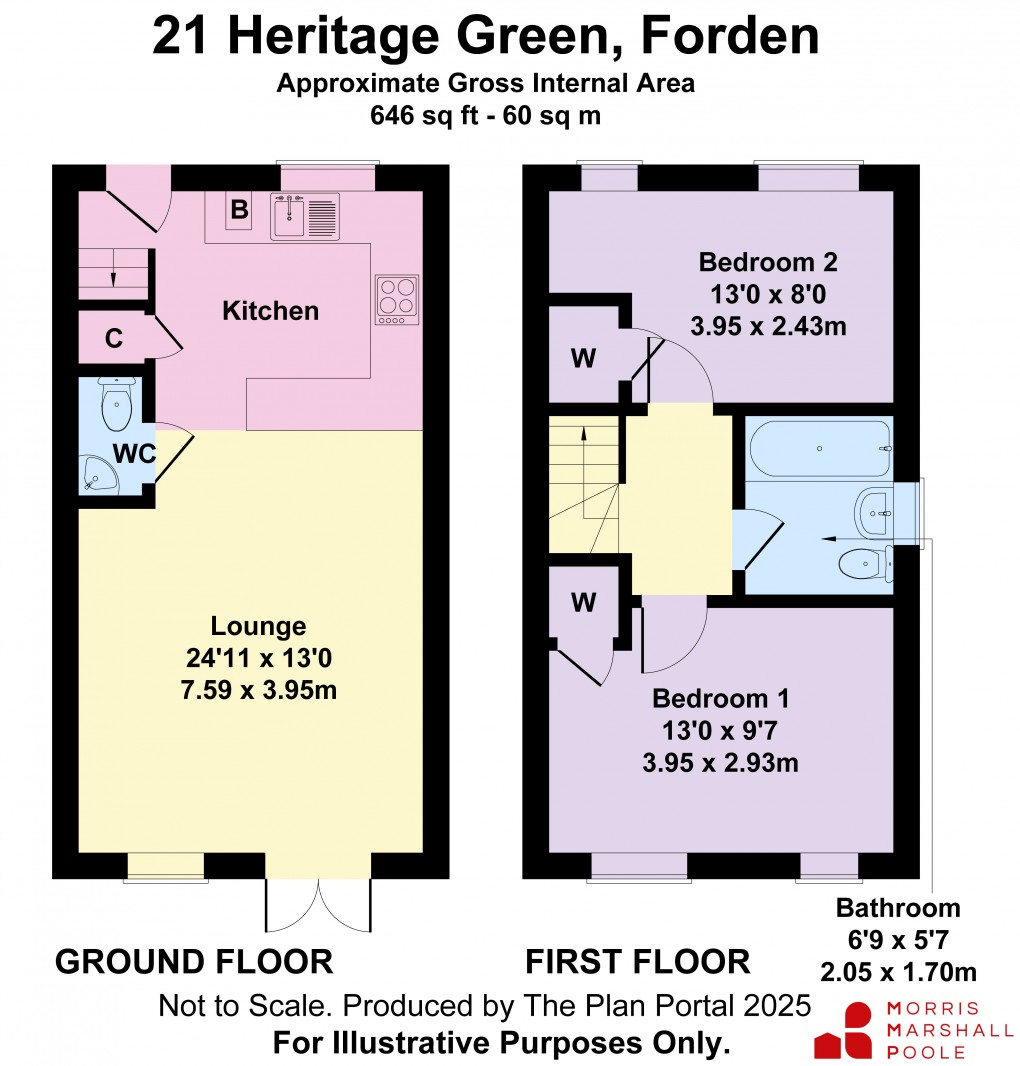 Floorplan for Heritage Green, Forden, Welshpool, Powys