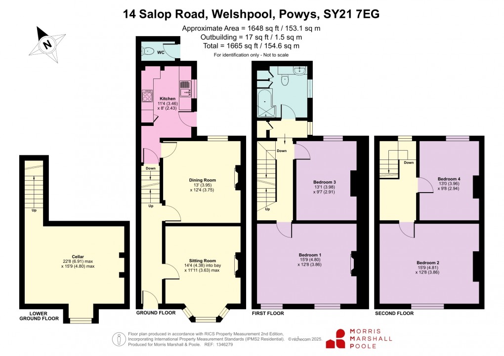 Floorplan for Salop Road, Welshpool, Powys