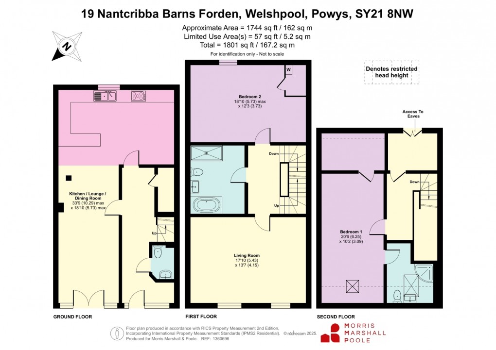 Floorplan for Forden, Welshpool, Powys