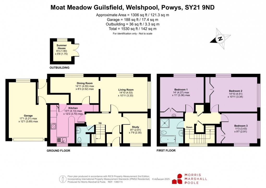 Floorplan for Guilsfield, Welshpool, Powys